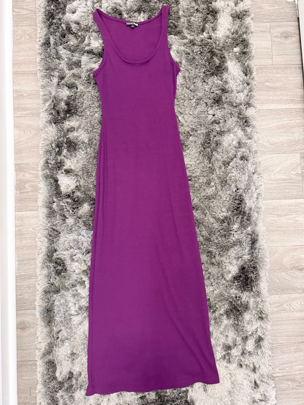 Fashion Nova Sleeveless Purple Maxi Dress